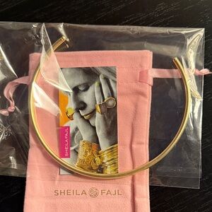 Sheila Fajl Gold Collar necklace